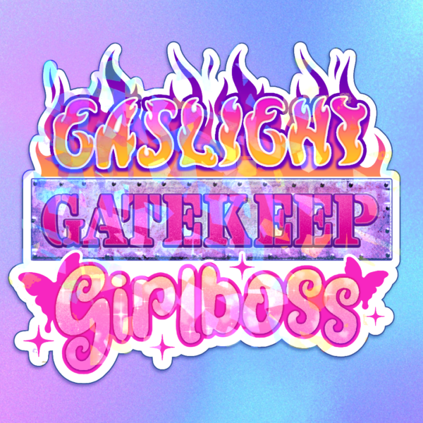 Girlboss Holo Sticker