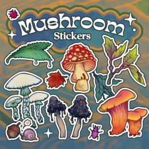 Mushroom Sticker Pack